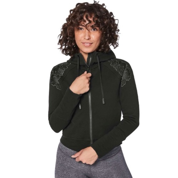 Lululemon Embroidered to You Hoodie in Black